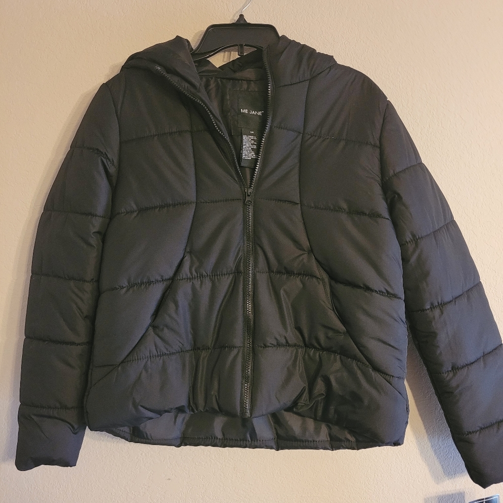 Boys Black puffer jacket